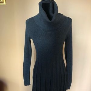 Calvin Klein cowl neck sweater dress.